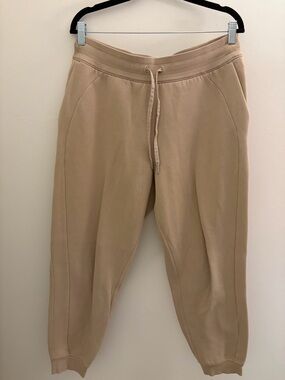 lululemon athletica Beige Scuba Joggers